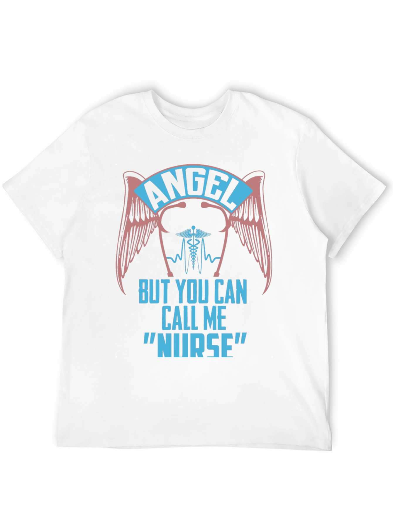 Angel Nurse Graphic T-Shirt - Soft & Stylish!