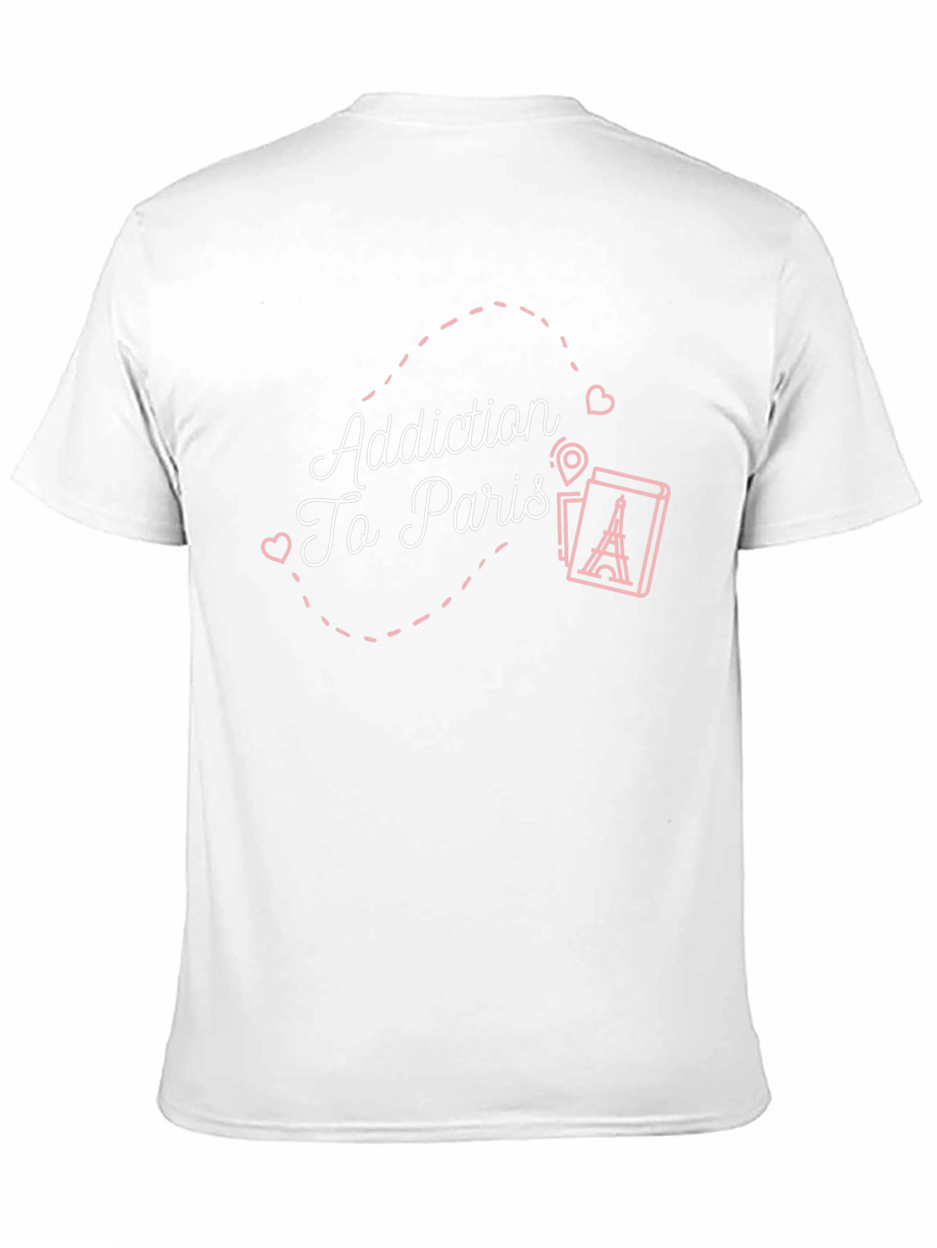 Addiction To Paris Graphic Tee - Black T-Shirt