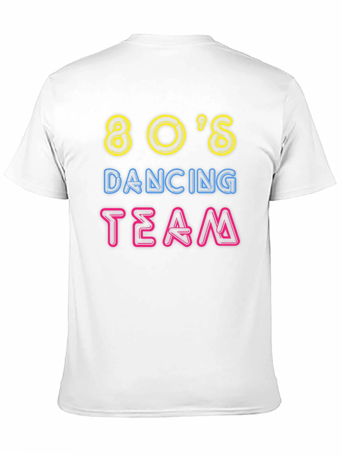 80s Dancing Team Graphic Tee - Retro Style