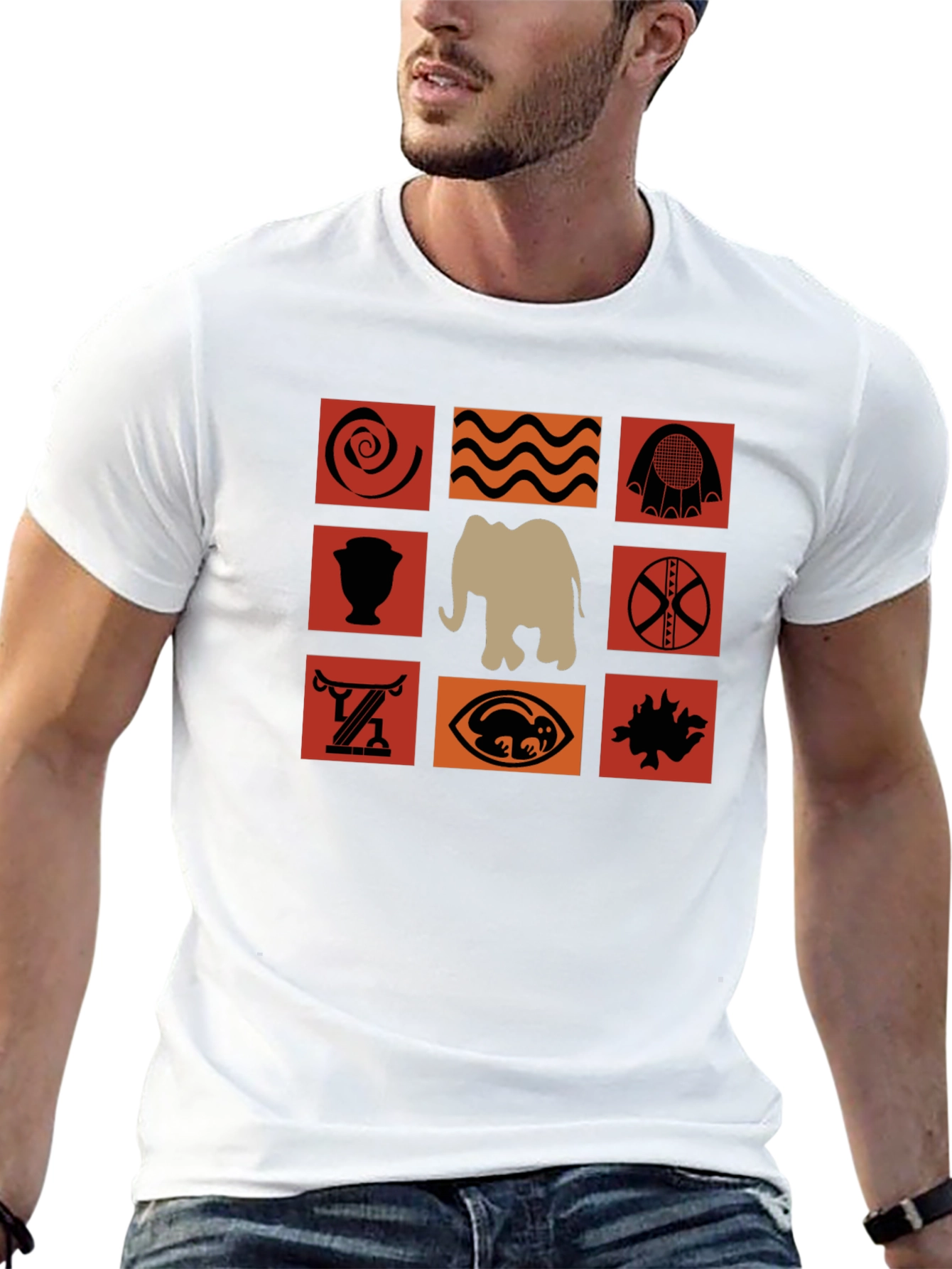 African Motif T-Shirt