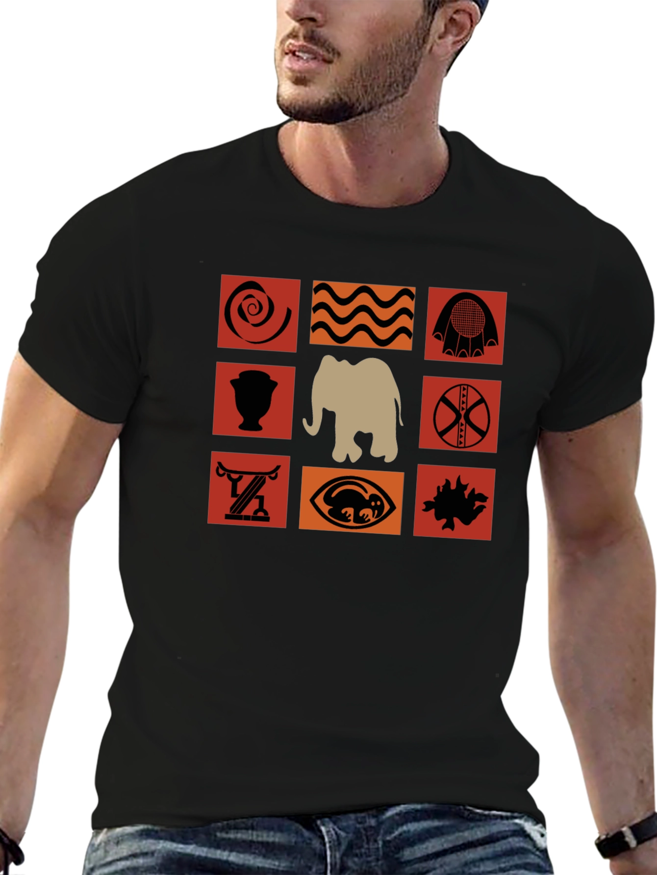 African Motif T-Shirt