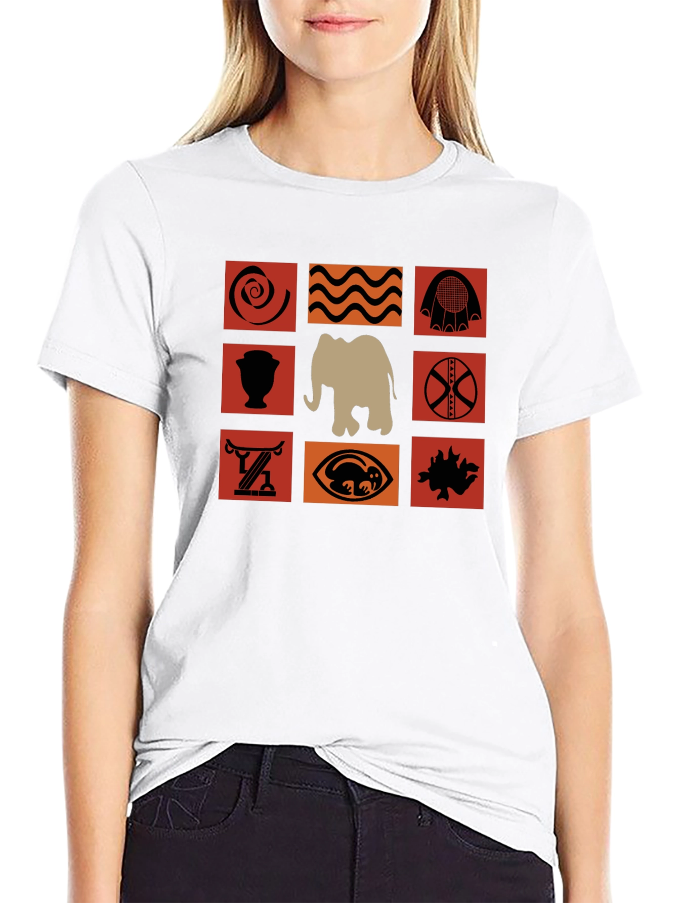 African Motif T-Shirt