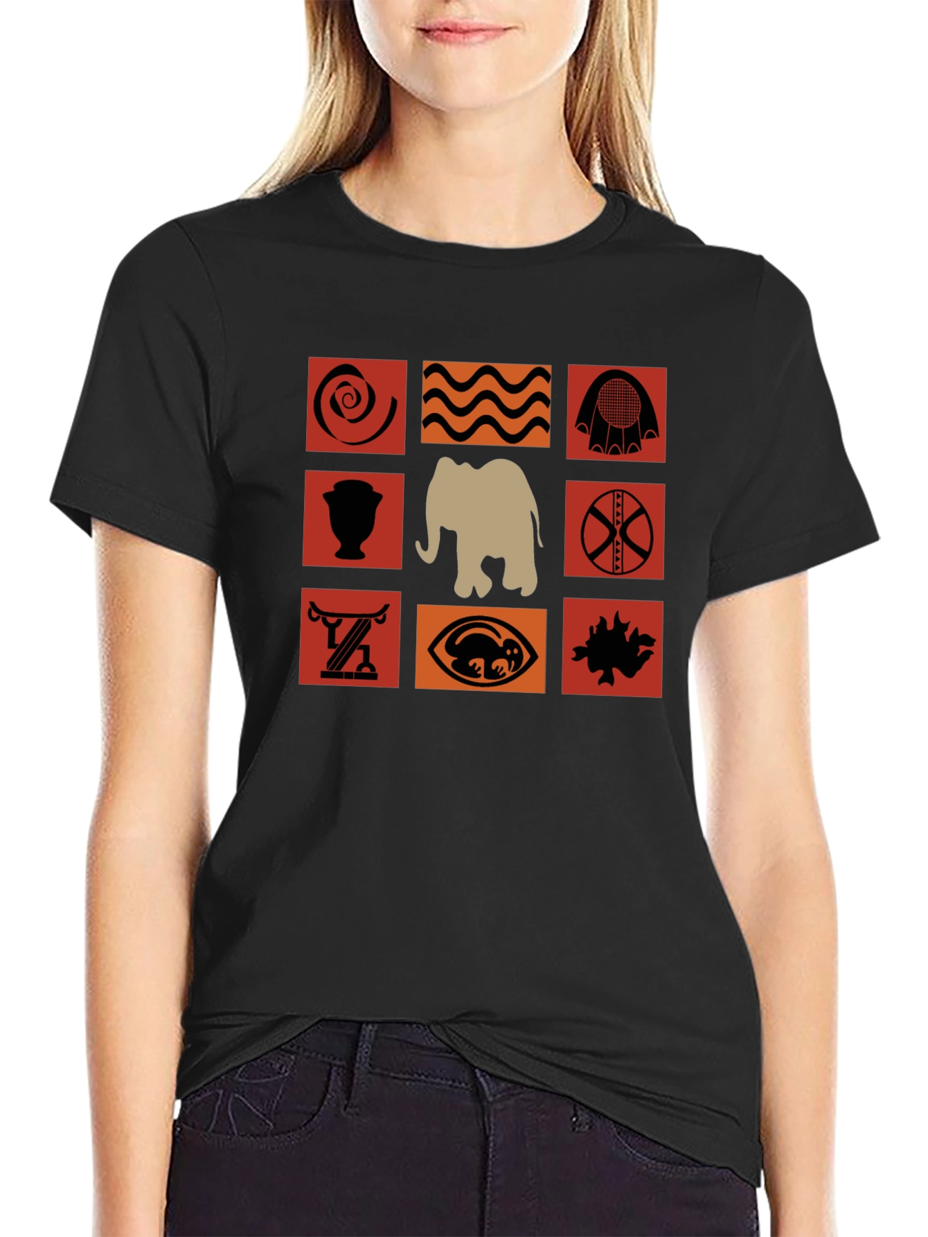 African Motif T-Shirt