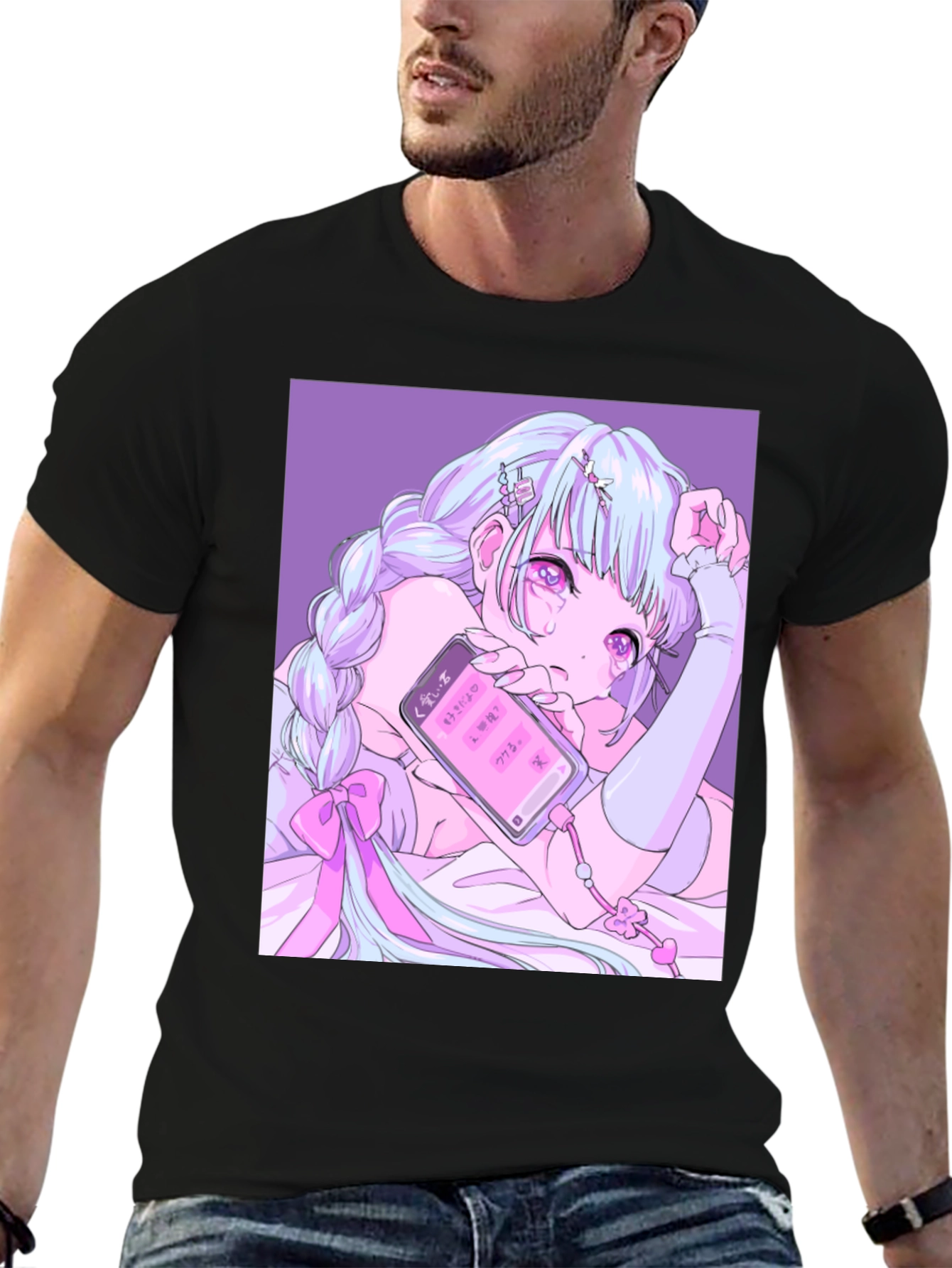 Anime Girl Graphic T-Shirt