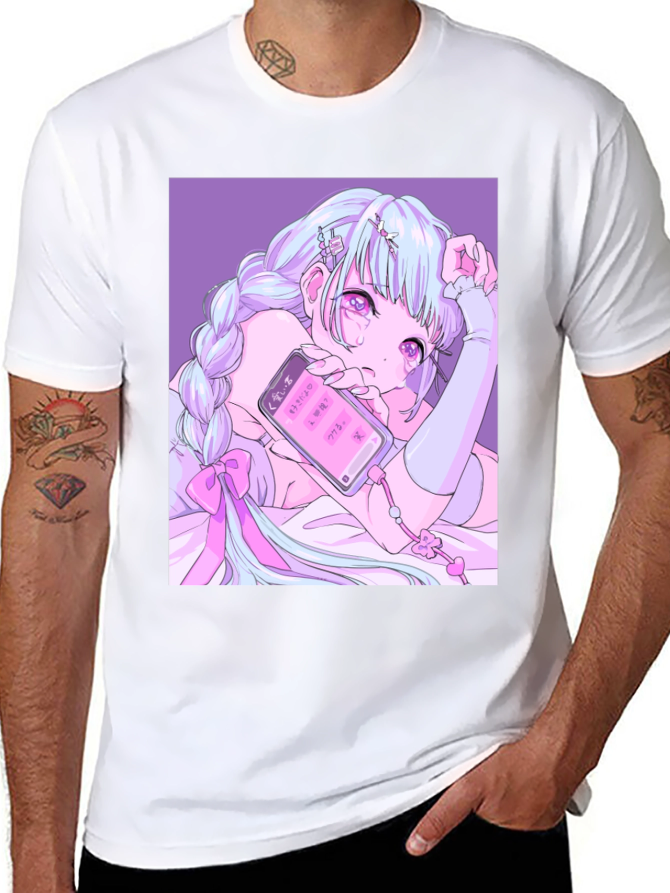 Anime Girl Graphic T-Shirt