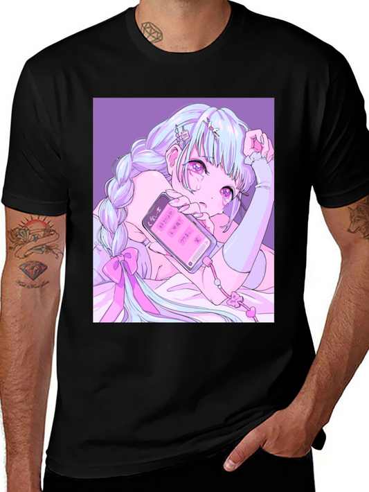 Anime Girl Graphic T-Shirt