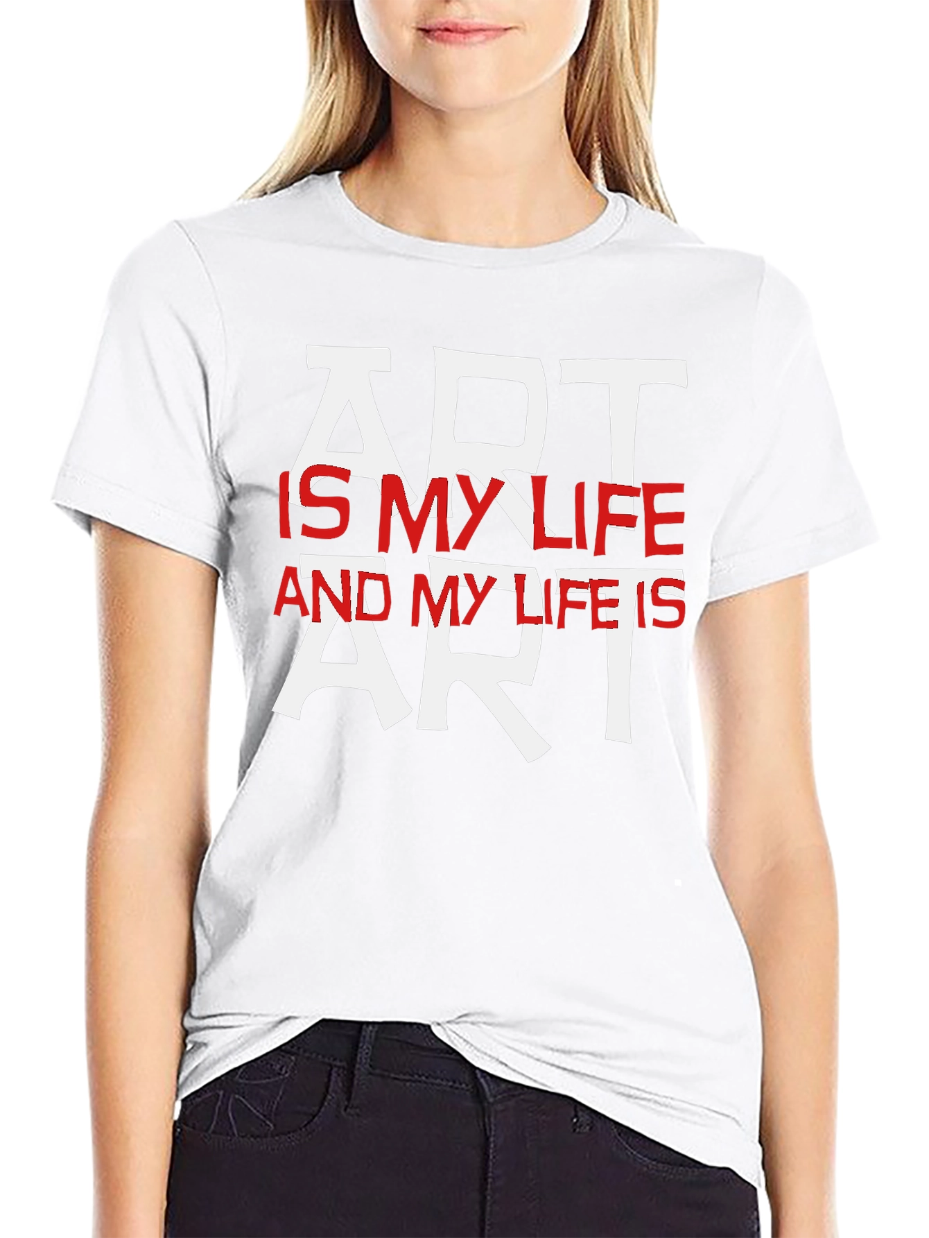 Art is My Life Graphic Tee