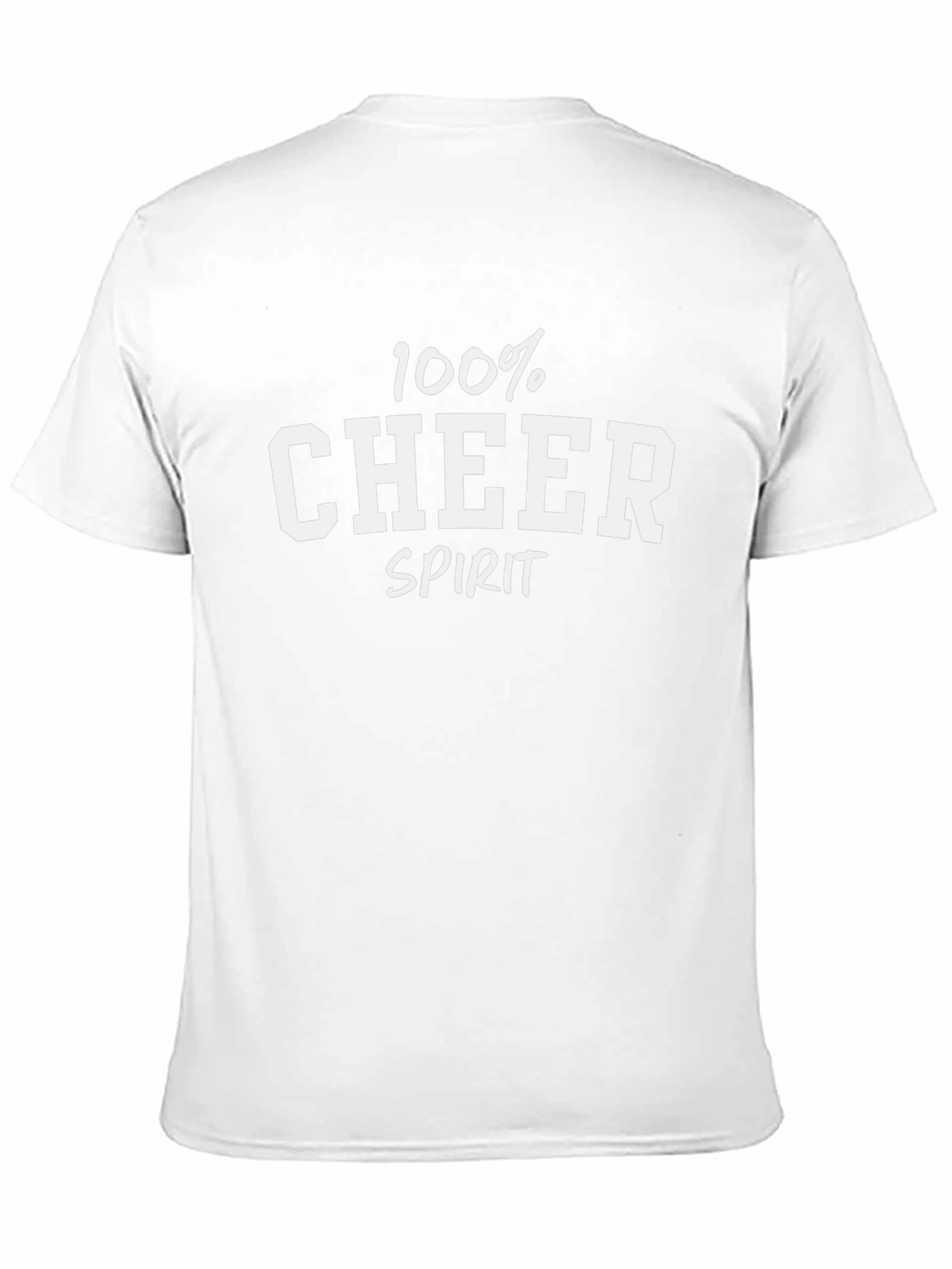 100% Cheer Spirit Black T-Shirt
