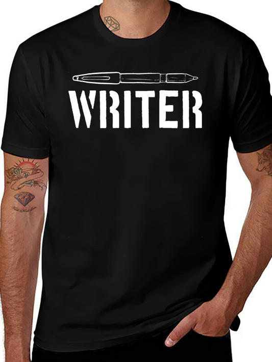 Writer T-Shirt - Pen Graphic Tee