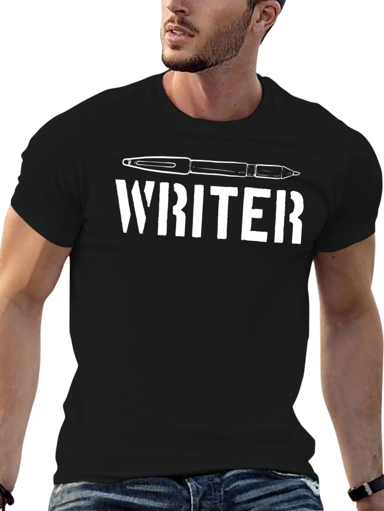Writer T-Shirt - Pen Graphic Tee