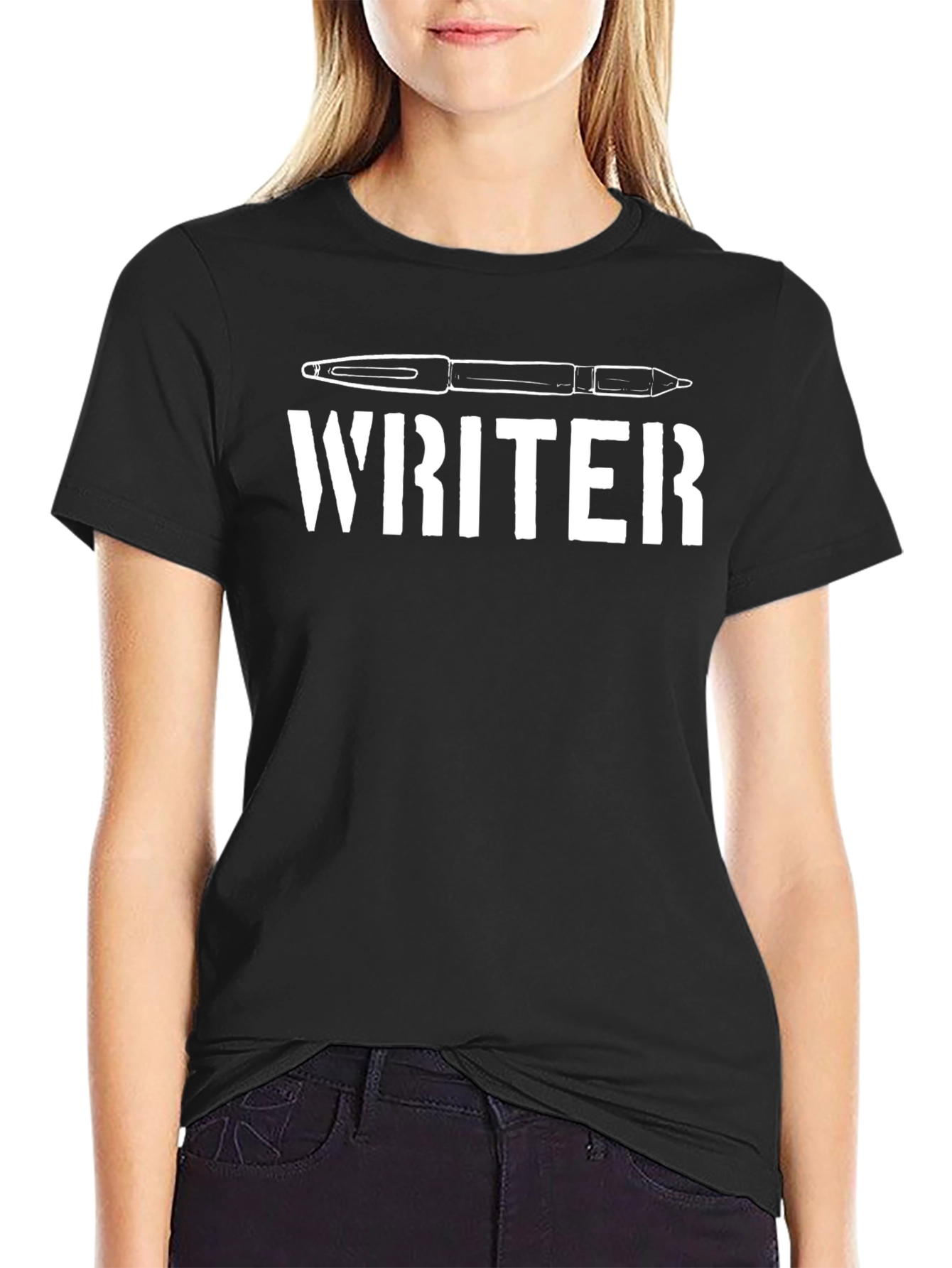Writer T-Shirt - Pen Graphic Tee