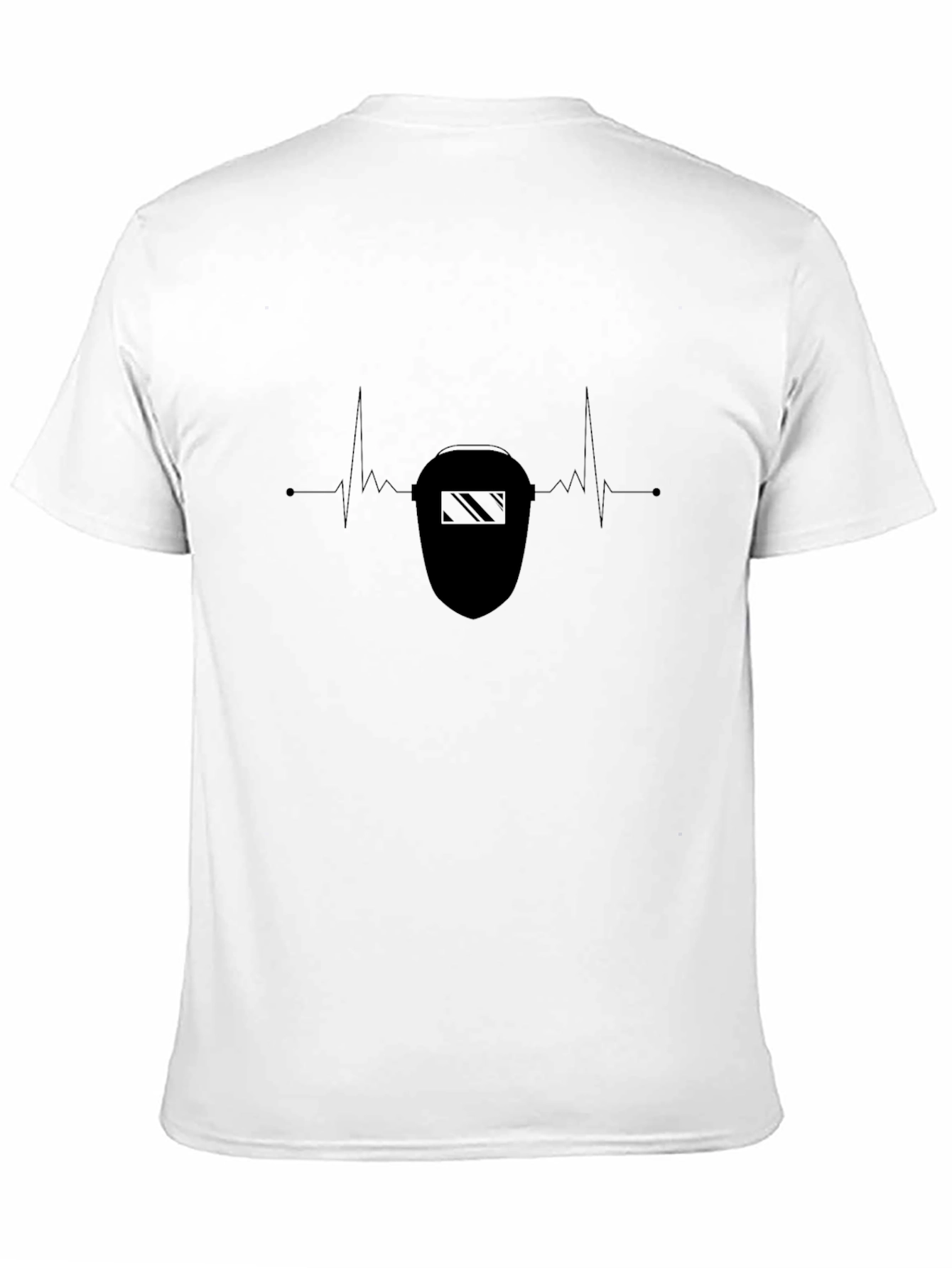 Welders Pulse T-Shirt - Black Crew Neck Tee