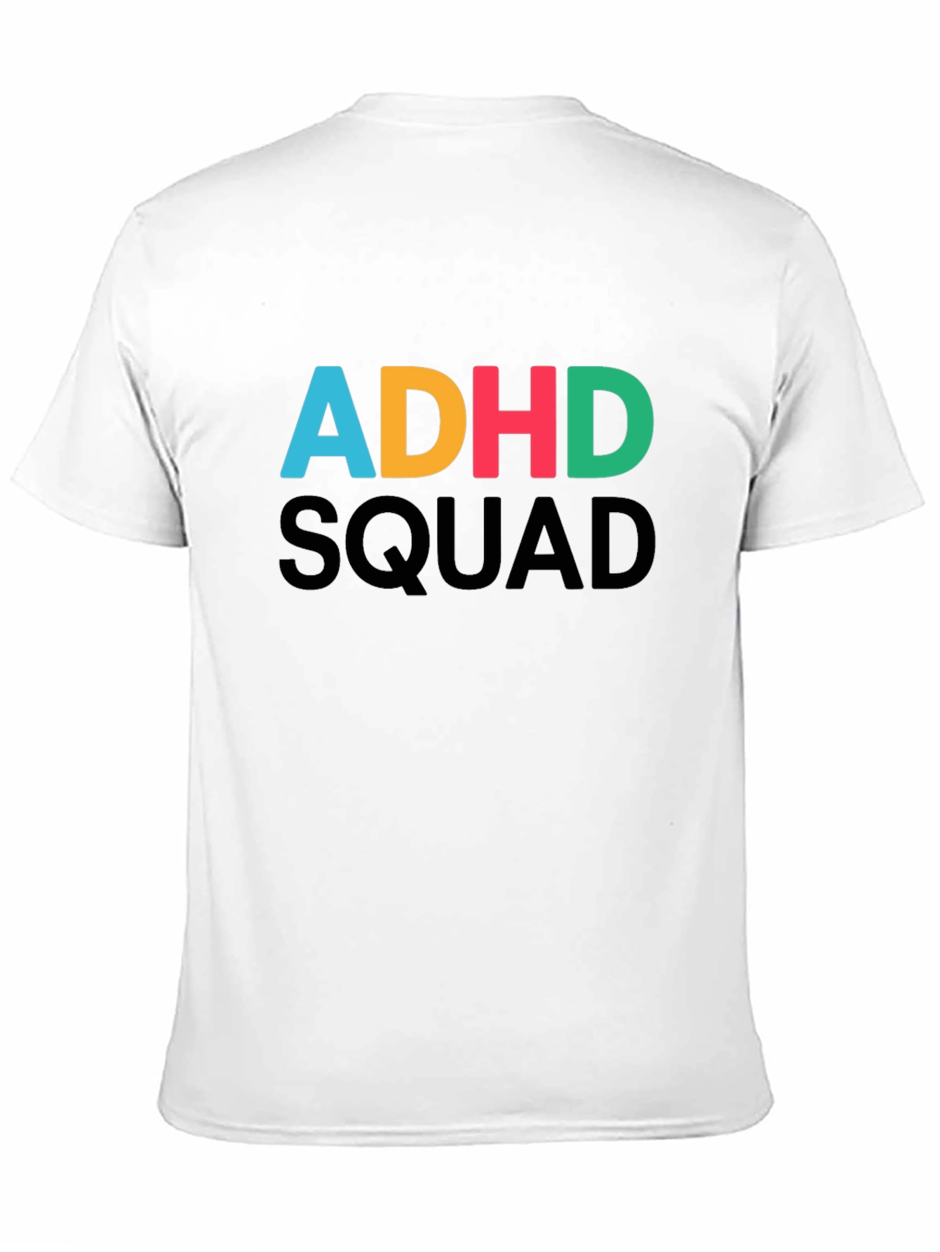 ADHD Squad Graphic T-Shirt - Black