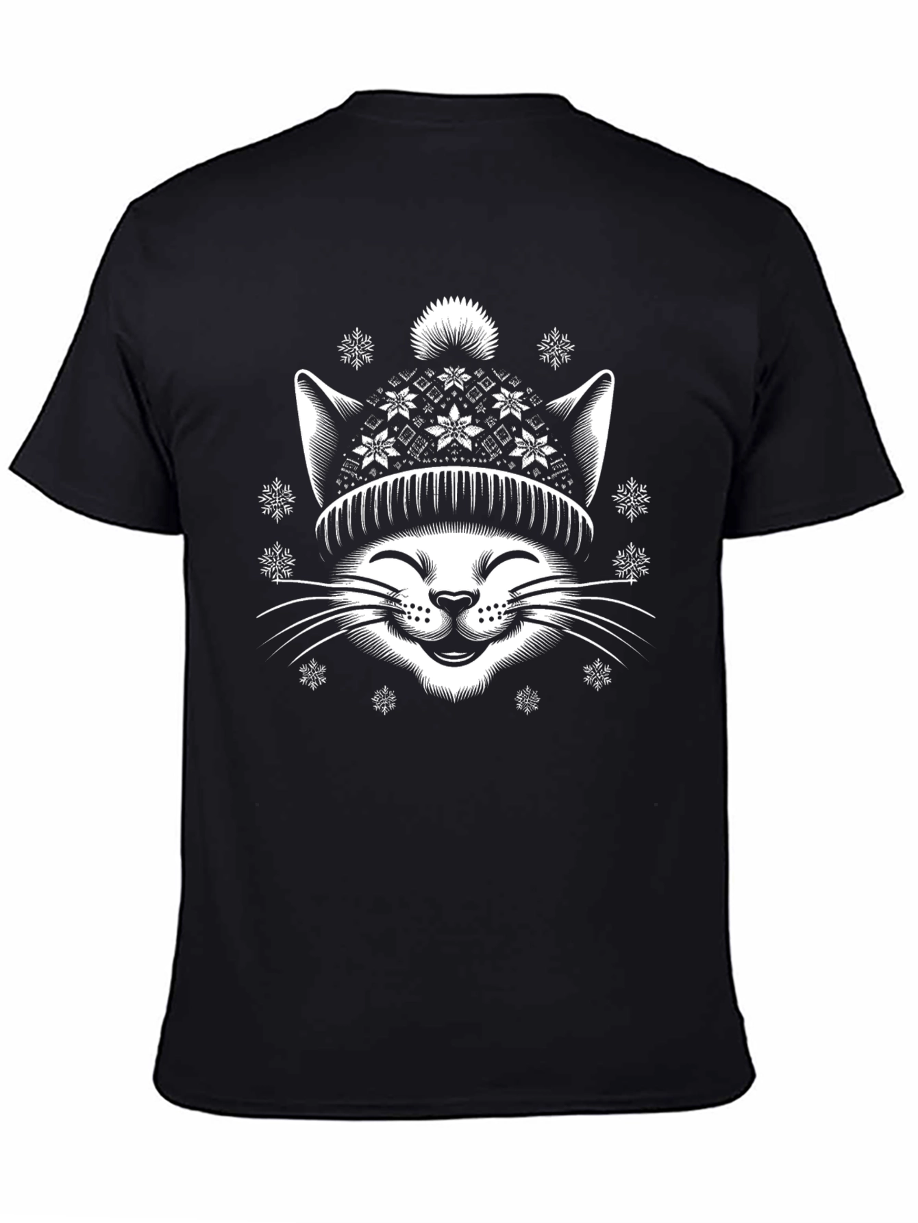 Winter Cat Graphic Tee