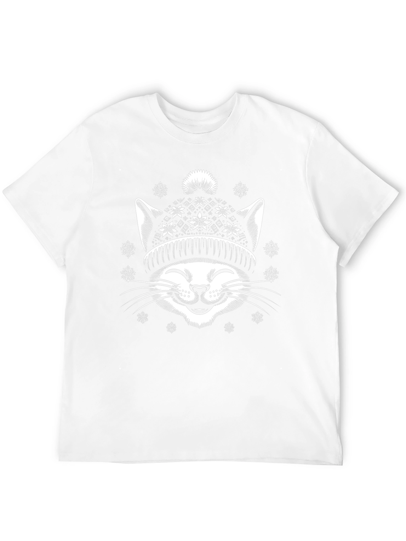 Winter Cat Graphic Tee