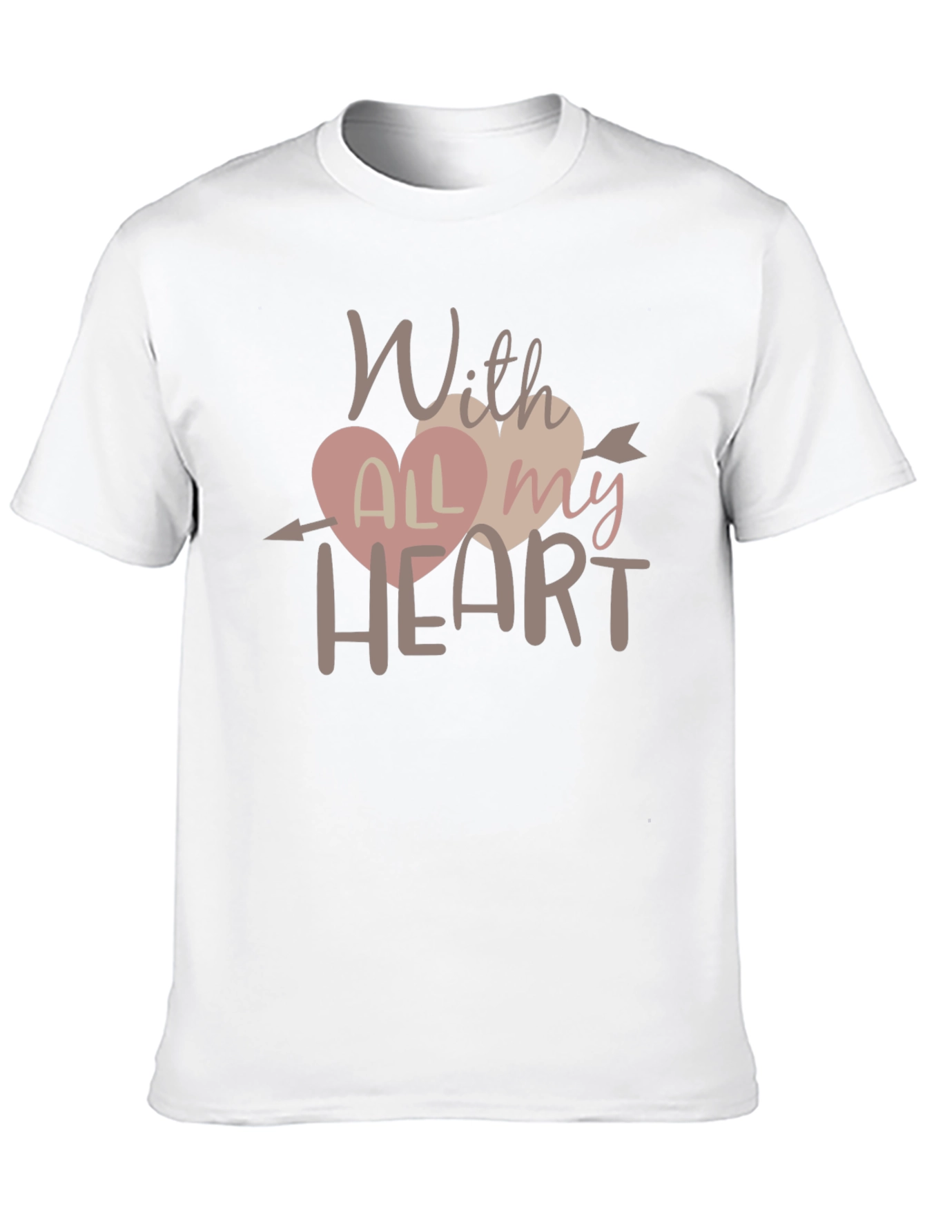 With All My Heart Graphic Tee