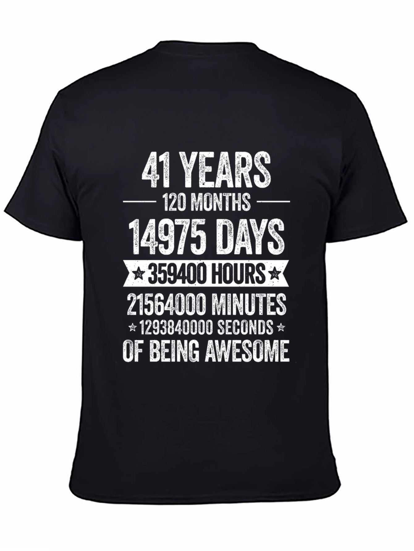 41st Birthday Awesome Graphic T-Shirt