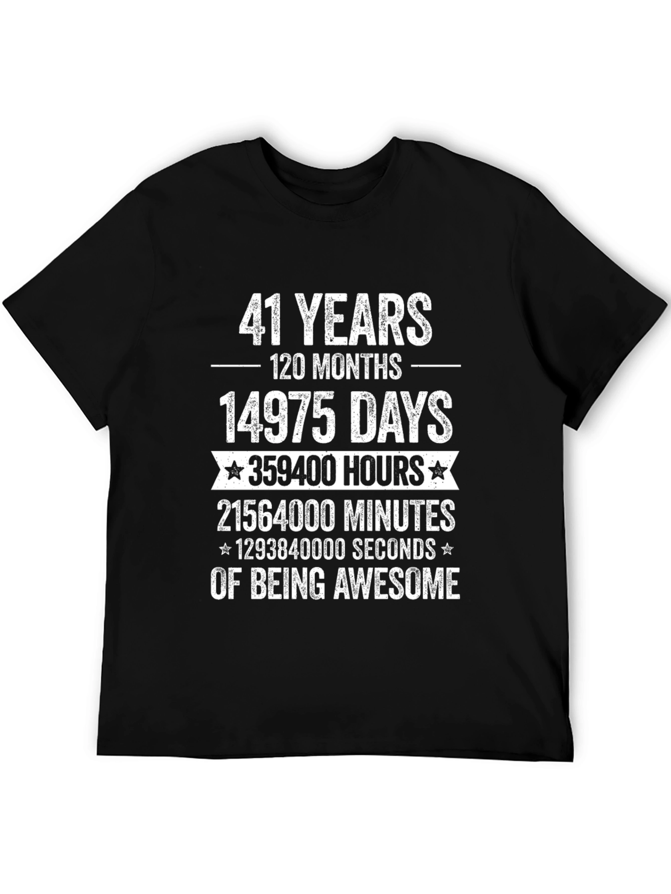 41st Birthday Awesome Graphic T-Shirt