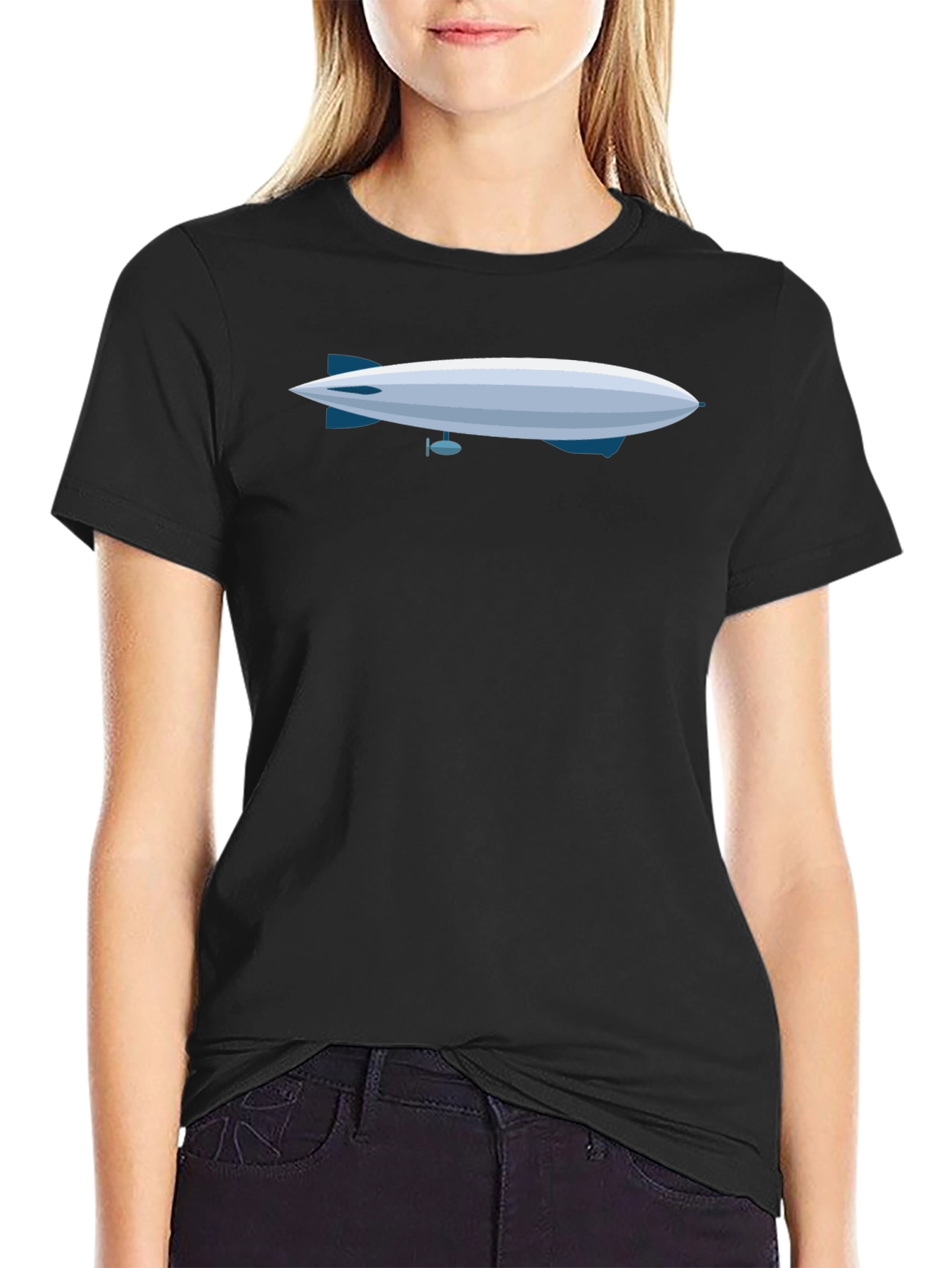 Airship Graphic T-Shirt - Unique Design