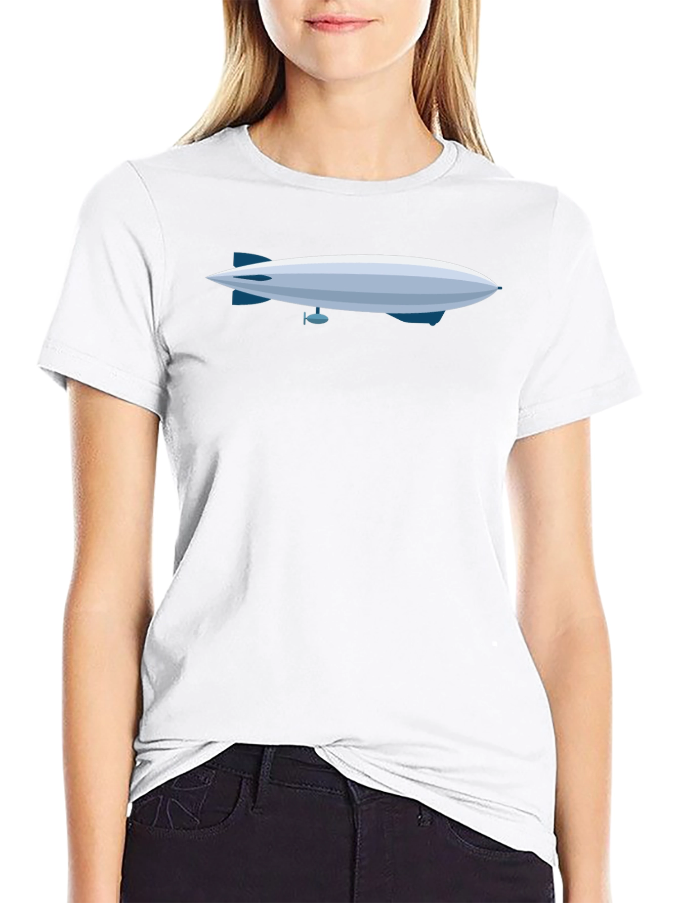 Airship Graphic T-Shirt - Unique Design