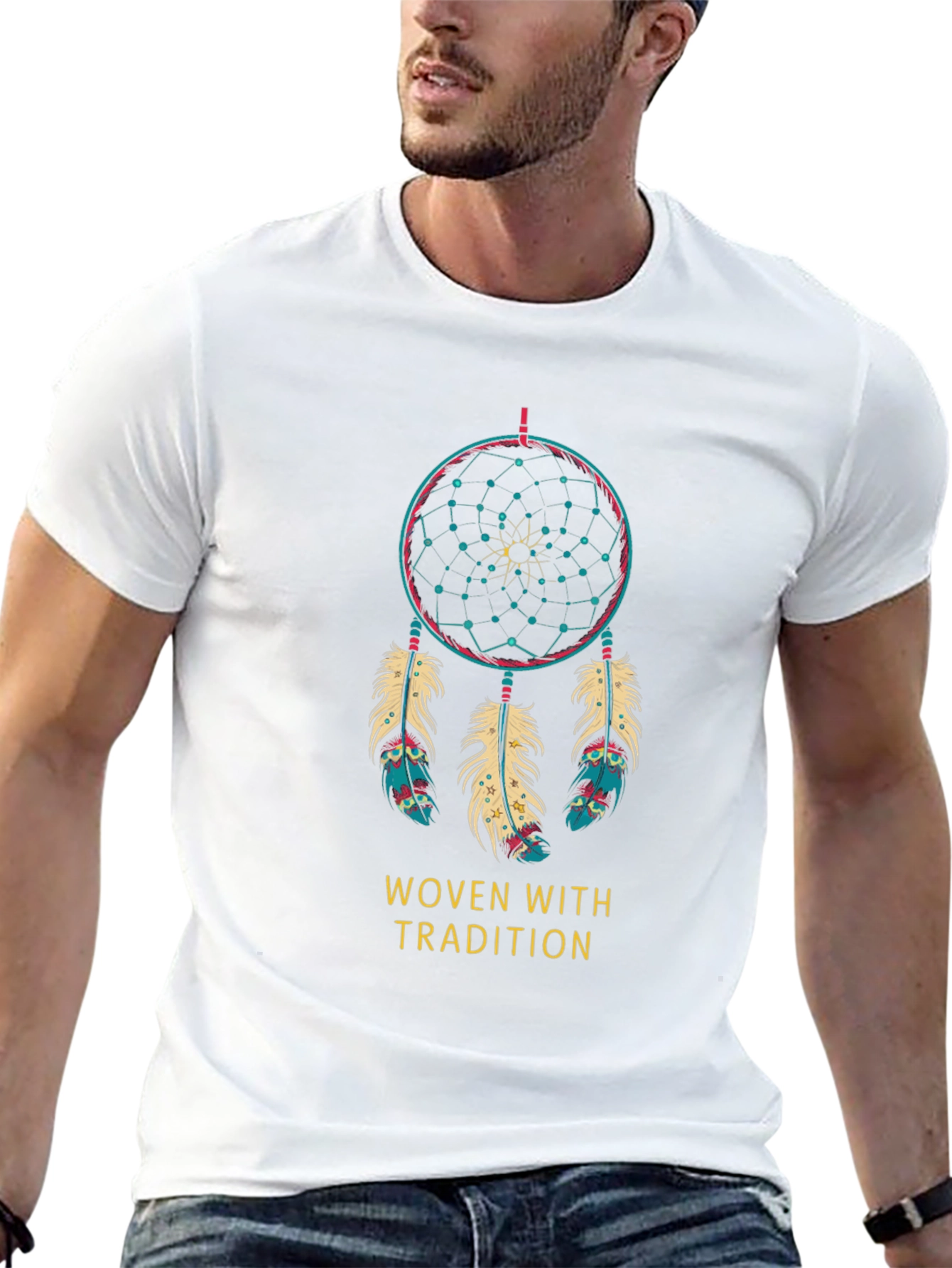 Woven With Tradition Dreamcatcher T-Shirt