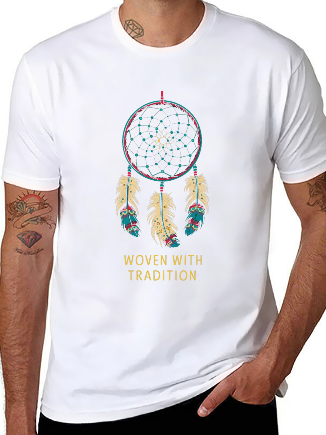Woven With Tradition Dreamcatcher T-Shirt