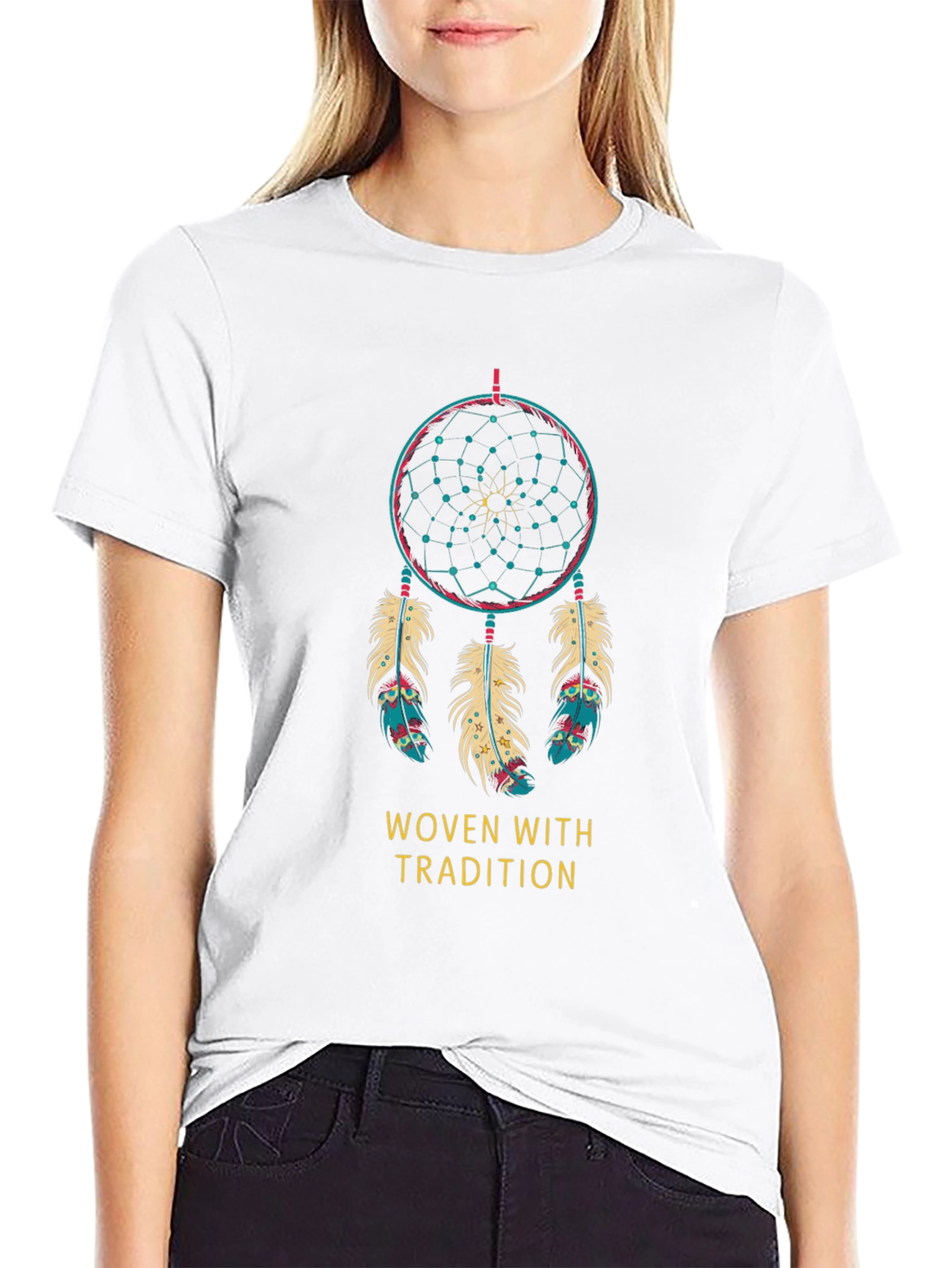 Woven With Tradition Dreamcatcher T-Shirt