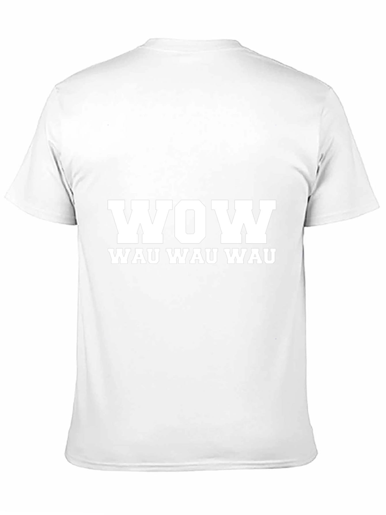 WOW Wau Wau Wau Graphic T-Shirt