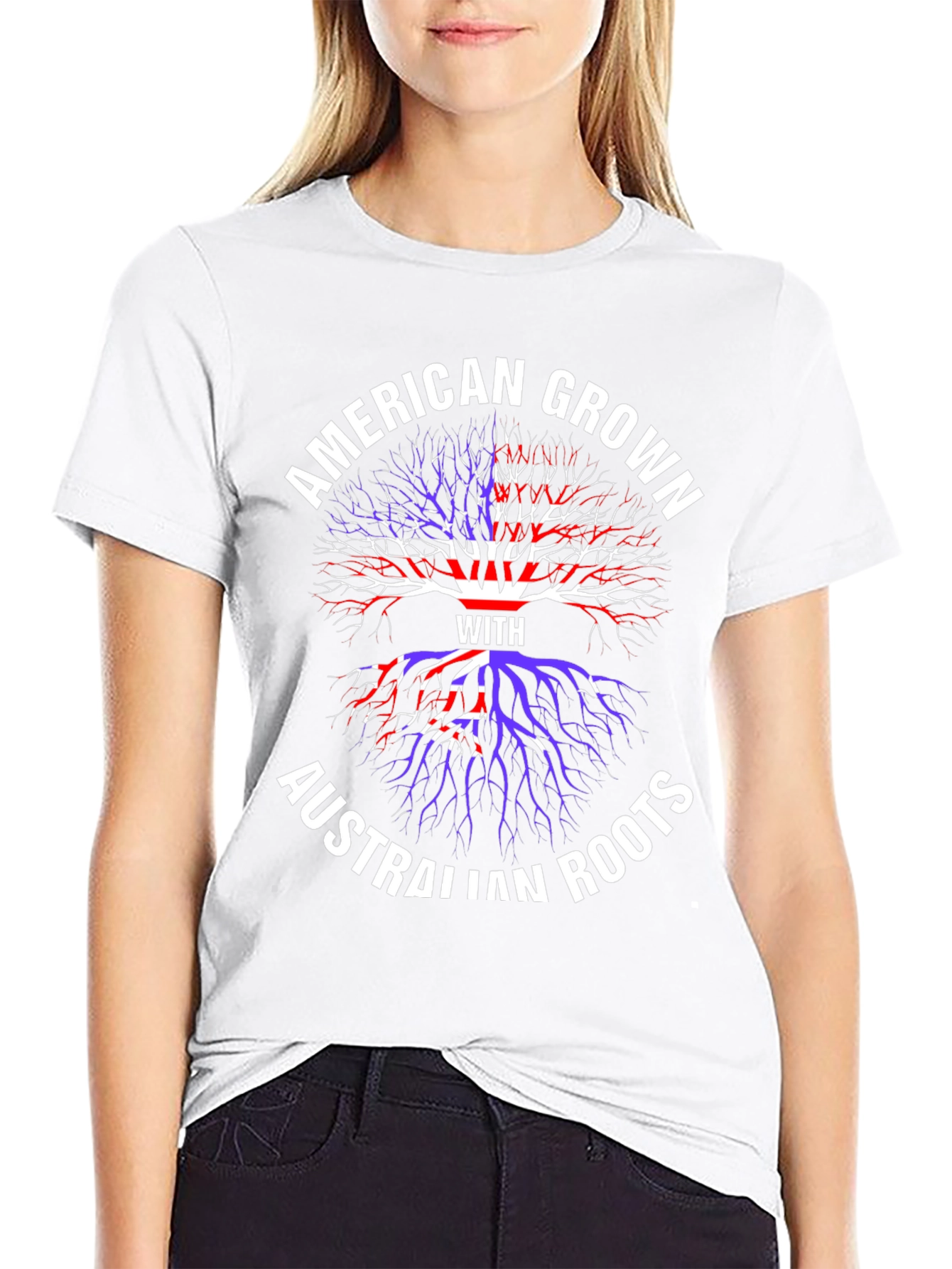 American Grown Australian Roots T-Shirt