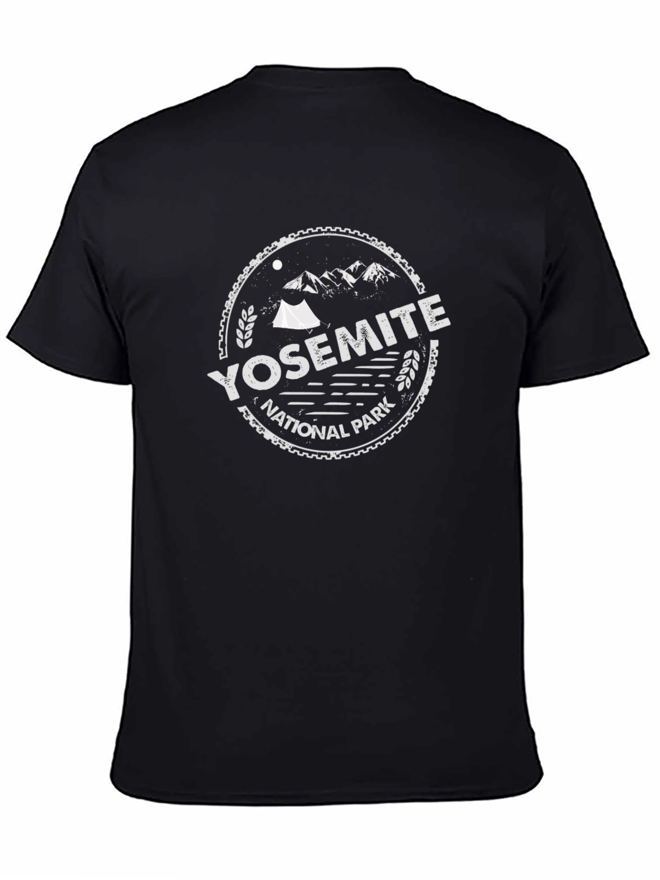 Yosemite National Park Tee - Black Graphic T-Shirt