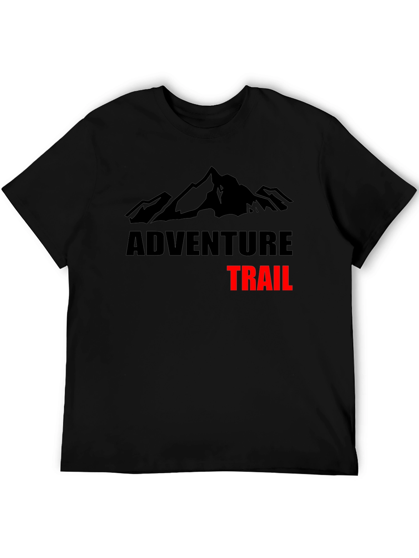 Adventure Trail Black T-Shirt