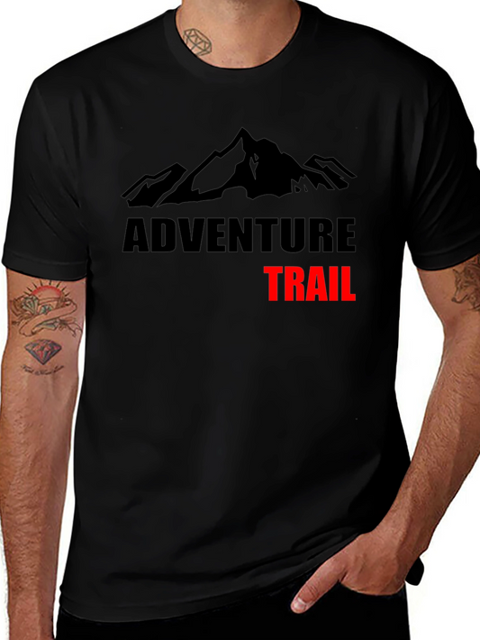 Adventure Trail Black T-Shirt