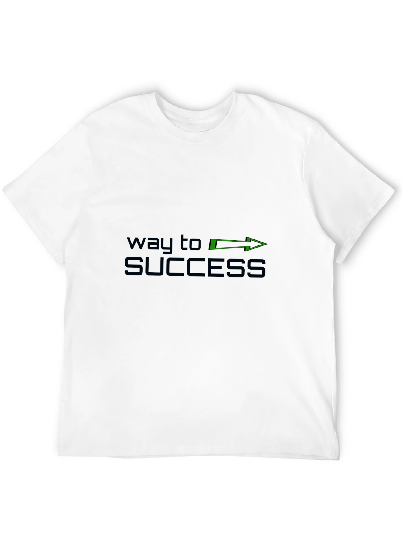 Way To Success Graphic Tee - Black