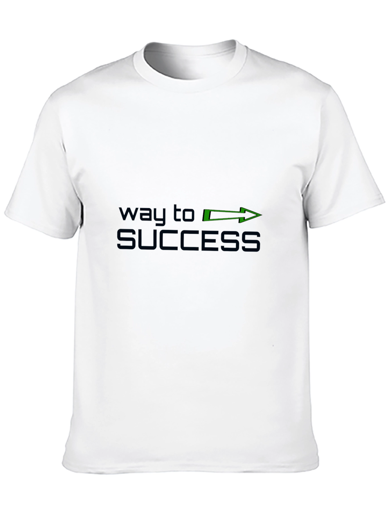 Way To Success Graphic Tee - Black